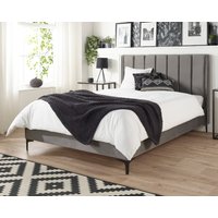 Product photograph of Aspire Phoebe Grey Velvet Designer Bed Frame from Aspire Furniture LTD