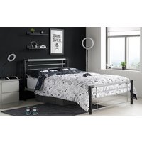 Product photograph of Birlea Faro Metal Bed Frame Double from Mattress Online
