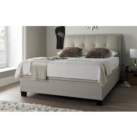 Novo Acerra Ottoman Bed Frame, Superking, Oatmeal