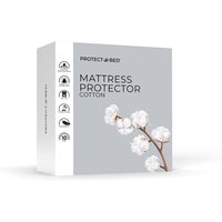 Product photograph of Protect A Bed Cotton Mattress Protector Single from Mattress Online