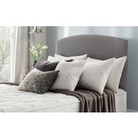 Product photograph of Silentnight Selene Headboard King Size Sandstone from Mattress Online