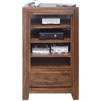 Product photograph of Mayan Walnut 1 Drawer Entertainment Unit from Choice Furniture Superstore