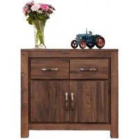 Product photograph of Mayan Walnut Small Sideboard from Choice Furniture Superstore