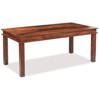 Product photograph of Indian Sheesham Chunky 6 Seater Dining Table from Choice Furniture Superstore