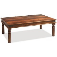 Product photograph of Indian Sheesham Thacket Extra Large Coffee Table from Choice Furniture Superstore