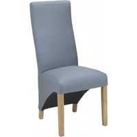 Product photograph of 2 X Ariton Slate Fabric Dining Chair from Choice Furniture Superstore