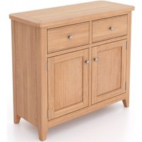 Product photograph of Arden Oak 90cm Standard 2 Door Sideboard from Choice Furniture Superstore