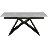 Product photograph of Tifton Argento Grey Ceramic 6-8 Seater Extending Dining Table from Choice Furniture Superstore