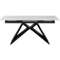 Product photograph of Tifton Pearla Grey Ceramic 6-8 Seater Extending Dining Table from Choice Furniture Superstore