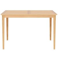 Product photograph of Salvo Oak 2-6 Seater Extending Dining Table from Choice Furniture Superstore