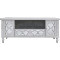 Product photograph of Hampton Beach Mirrored Entertainment Unit from Choice Furniture Superstore