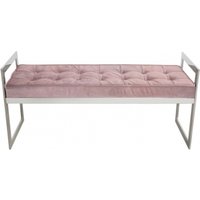 Product photograph of Value Zenith Bench - Fabric And Chrome from Choice Furniture Superstore