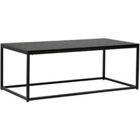 Product photograph of Solenn Matte Black Coffee Table from Choice Furniture Superstore