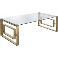 Product photograph of Apex Gold Metal Coffee Table from Choice Furniture Superstore
