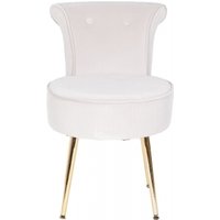 Product photograph of Light Grey Velvet Bedroom Chair from Choice Furniture Superstore