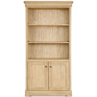 Product photograph of Clemence Richard Moreno Oak Tall Wide Bookcase from Choice Furniture Superstore