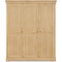 Product photograph of Clemence Richard Moreno Oak 3 Door Wardrobe from Choice Furniture Superstore