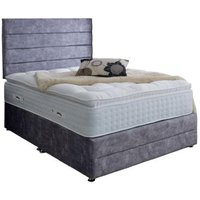 Product photograph of Dura Beds Natural Firm Edge Heritage 6000 Platinum Platform Top Divan Bed from Choice Furniture Superstore