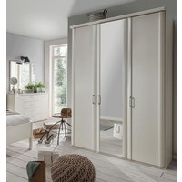 Product photograph of Wiemann Bern 3 Door Mirror Wardrobe In White from Choice Furniture Superstore