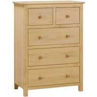 Product photograph of Arlington Oak 2 3 Drawer Chest from Choice Furniture Superstore