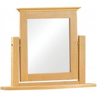 Product photograph of Arlington Oak Dressing Mirror from Choice Furniture Superstore