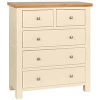 Product photograph of Lundy Ivory Painted 2 3 Drawer Chest from Choice Furniture Superstore
