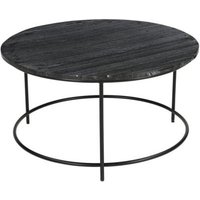 Product photograph of Buxton Grey Marble Round Coffee Table from Choice Furniture Superstore