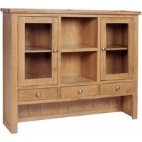 Product photograph of Appleby Oak Dresser Top from Choice Furniture Superstore
