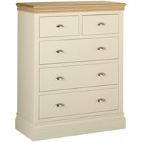 Product photograph of Versailles Ivory Painted 2 3 Drawer Chest from Choice Furniture Superstore