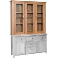 Product photograph of Nimbus Oak Large Dresser Top from Choice Furniture Superstore