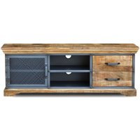 Product photograph of Metro Industrial Style Wooden 145cm Tv Unit from Choice Furniture Superstore