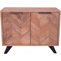 Product photograph of Albadi Parquet 95cm Small 2 Door Sideboard from Choice Furniture Superstore