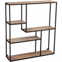 Product photograph of Modern Industrial Wide Wall Shelving Unit from Choice Furniture Superstore
