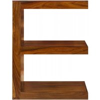 Product photograph of Cuban Sheesham Wood E Shelving Unit from Choice Furniture Superstore