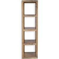 Product photograph of Cuban Natural Mango Wood Vertical 4 Hole from Choice Furniture Superstore