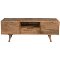 Product photograph of Mid Century Solid Wood 135cm Tv Unit from Choice Furniture Superstore