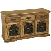 Product photograph of Thacket Sheesham Wood 145cm Medium Sideboard from Choice Furniture Superstore