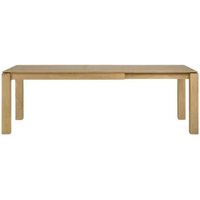 Product photograph of Ex Display - Ethnicraft Slice Oak 6-10 Seater Extending Dining Table from Choice Furniture Superstore