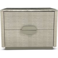 Product photograph of Stone International Marylin Marble Bedside Table from Choice Furniture Superstore