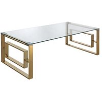 Product photograph of Clearance - Apex Gold Metal Coffee Table - Fss507 from Choice Furniture Superstore