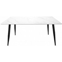 Product photograph of Clearance - Monaco White 120cm Dining Table - Fss15891 from Choice Furniture Superstore