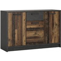 Product photograph of Brooklyn Rustic 3 Door Medium Sideboard from Choice Furniture Superstore