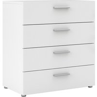 Product photograph of Pepe White 4 Drawer Chest from Choice Furniture Superstore