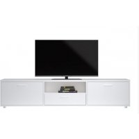Product photograph of Media White Large Storage Tv Unit from Choice Furniture Superstore