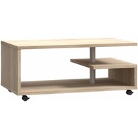 Product photograph of Bailey Sonoma Oak G-shape Coffee Table from Choice Furniture Superstore