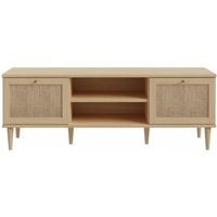Product photograph of Calasetta Rattan 159cm Tv Unit from Choice Furniture Superstore
