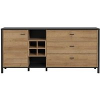 Product photograph of High Rock Oak Effect Extra Large Sideboard from Choice Furniture Superstore