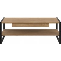 Product photograph of High Rock Oak Effect Coffee Table from Choice Furniture Superstore