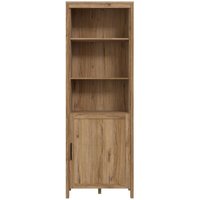 Product photograph of Malte Oak Effect Shelf Unit from Choice Furniture Superstore