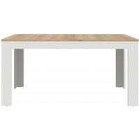 Product photograph of Bohol White 6-8 Seater Extending Dining Table from Choice Furniture Superstore